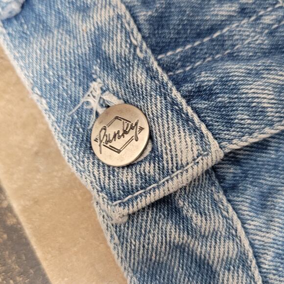 Vintage Punky Womens‎ Denim Blue 100% Cotton Jeans Retro Casual Minimalist - Picture 4 of 13